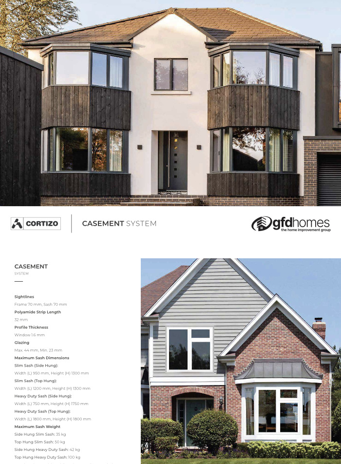 Cortizo Casement Systems Brochure