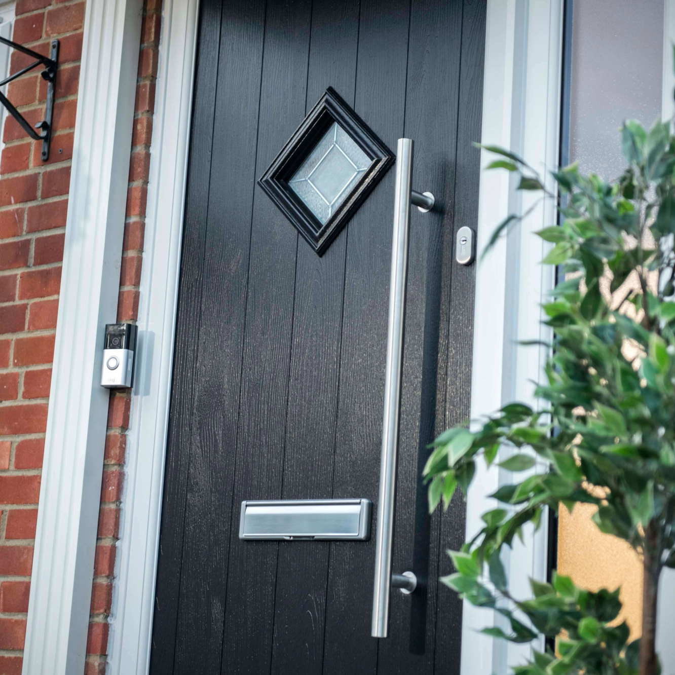 Comp Door Winslow 3 Composite Door In White Image