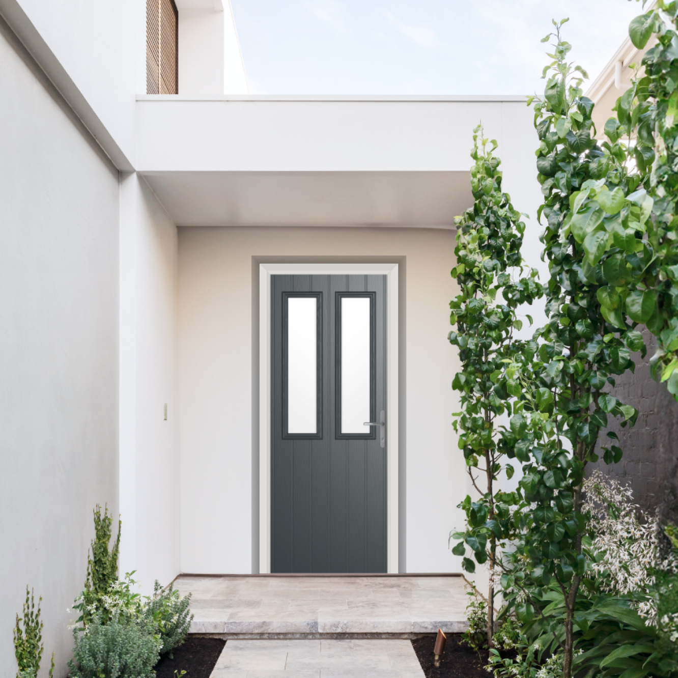 Comp Door Wellington Composite Door In Anthracite Grey Image