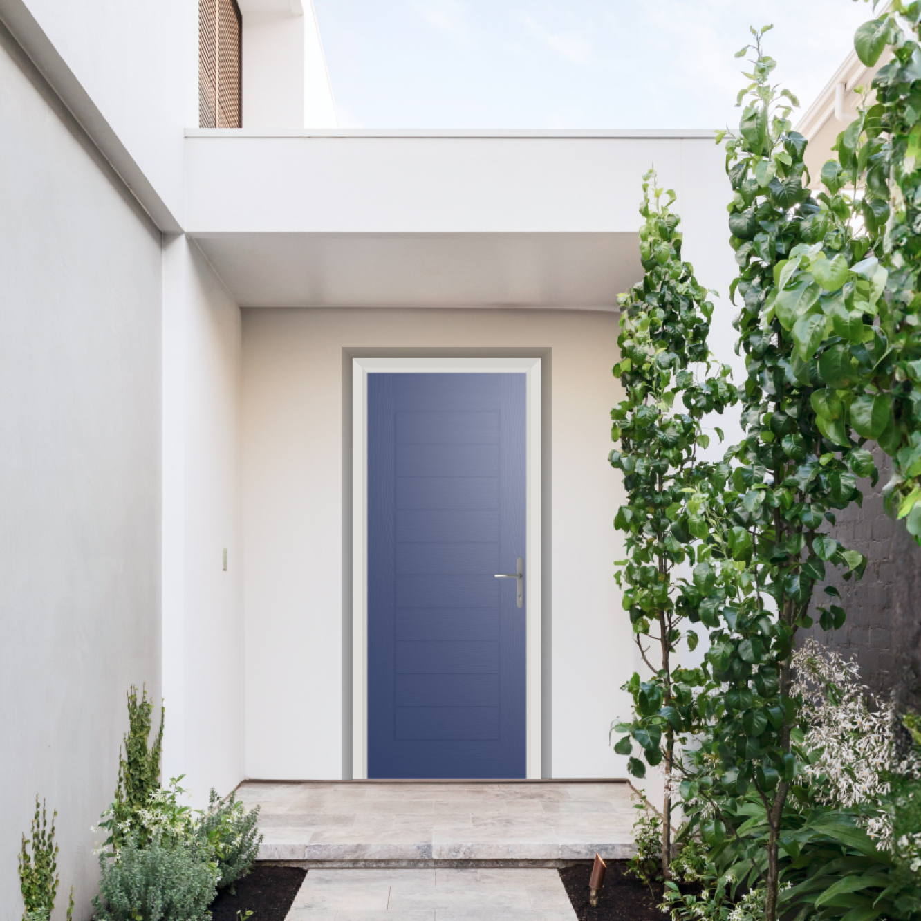 Comp Door Cambridge Composite Door In Blue Image
