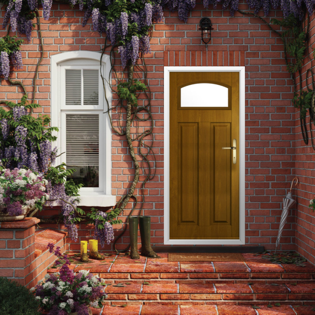 Solidor London Composite Traditional Door In Oak Image