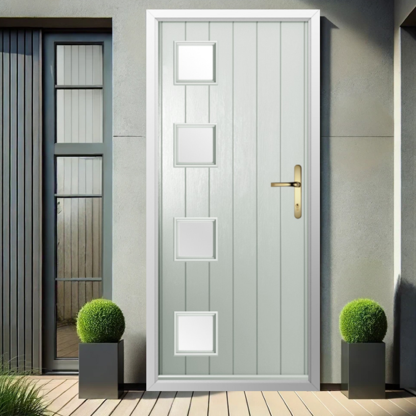 Solidor Milano Composite Contemporary Door In Painswick Image