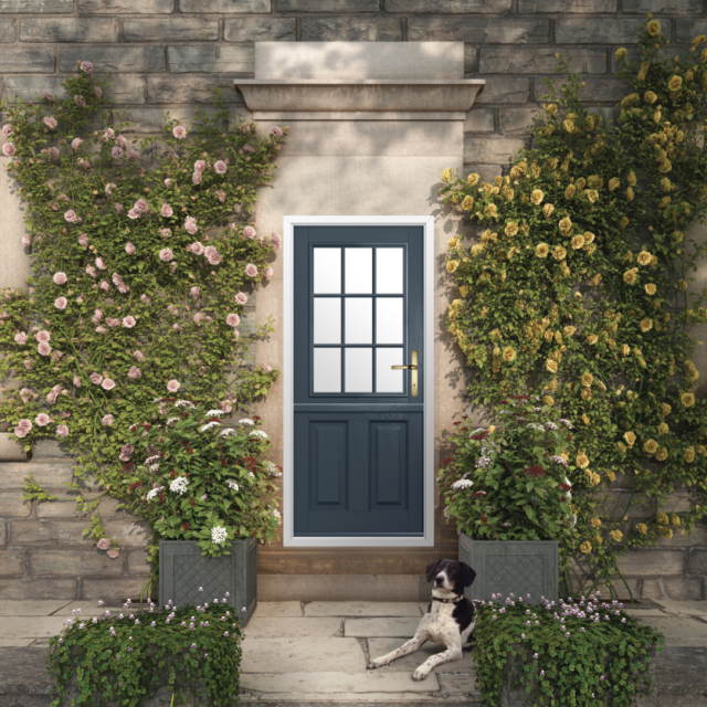 Solidor Beeston GB Composite Stable Door In Anthracite Grey Thumbnail