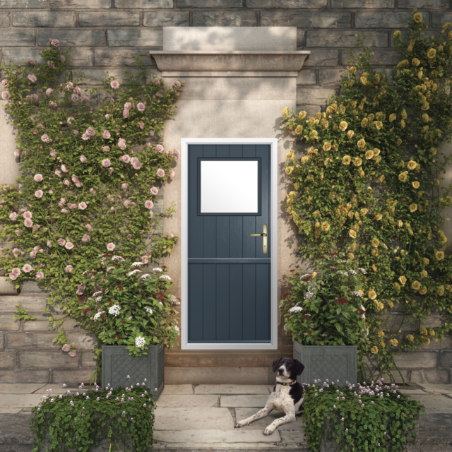 Solidor Trieste Composite Stable Door In Anthracite Grey Thumbnail