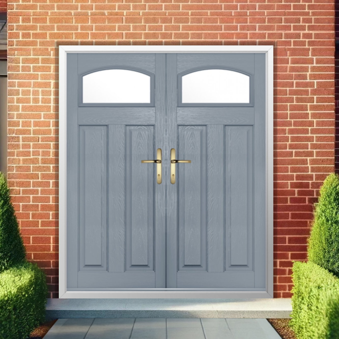 Solidor London Composite French Door In French Grey Image