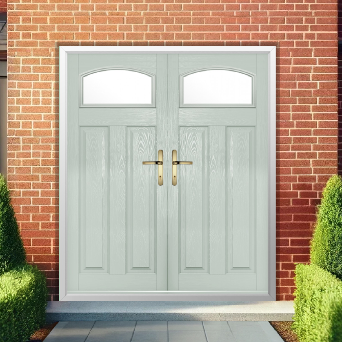 Solidor London Composite French Door In Painswick Image