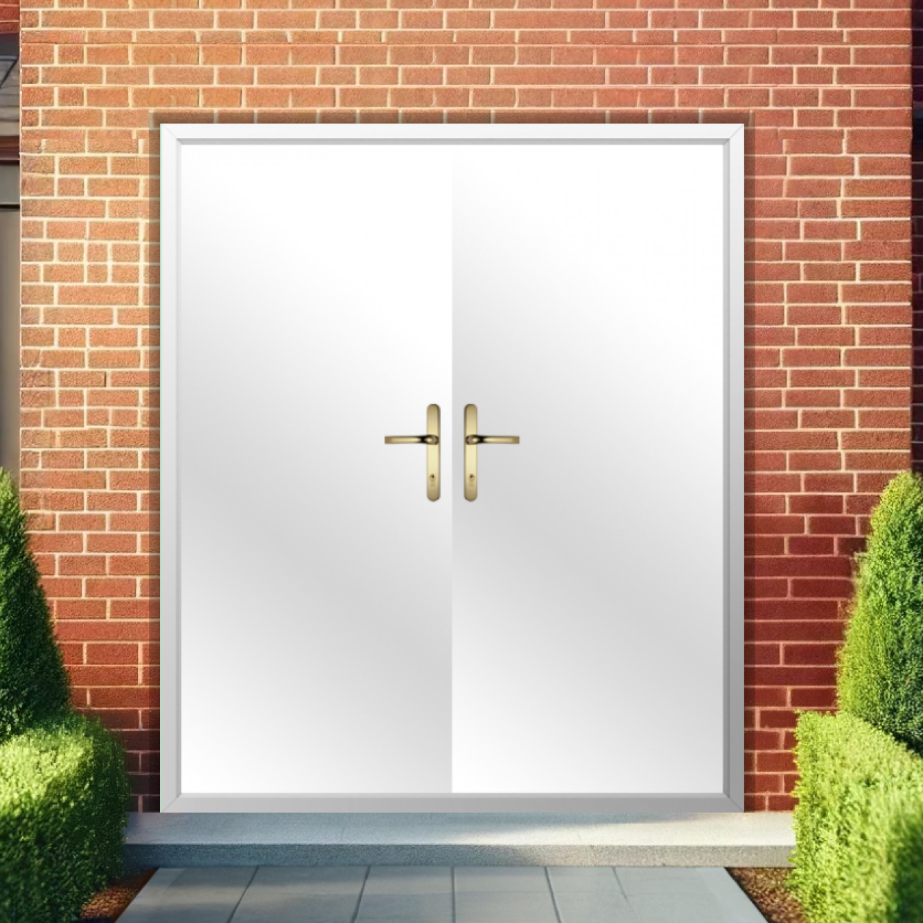 Solidor Edinburgh Solid Composite French Door In Irish Oak Image