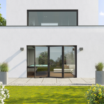 Cortizo 3 Pane Bi-Fold Door Plus