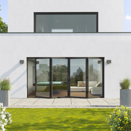 Cortizo 4 Pane Bi-Fold Door Plus