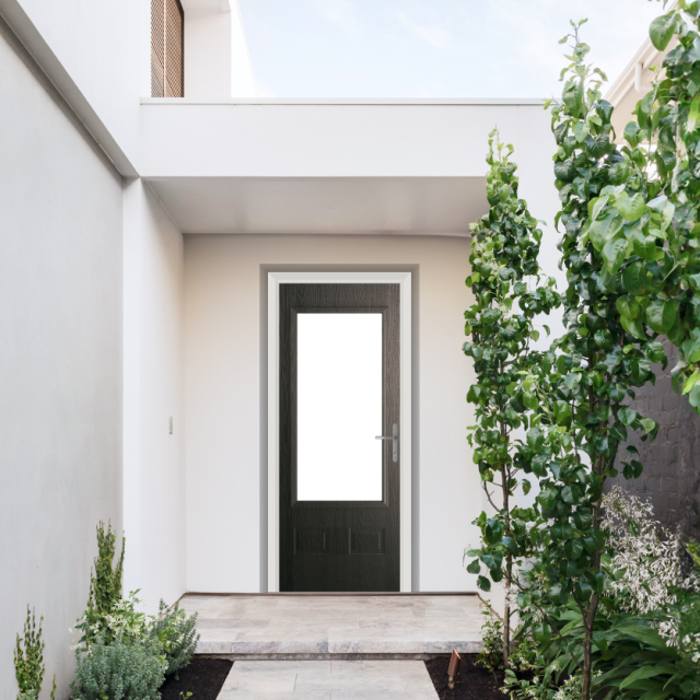 Comp Door Walcot Composite Door In Schwarzbraun Thumbnail