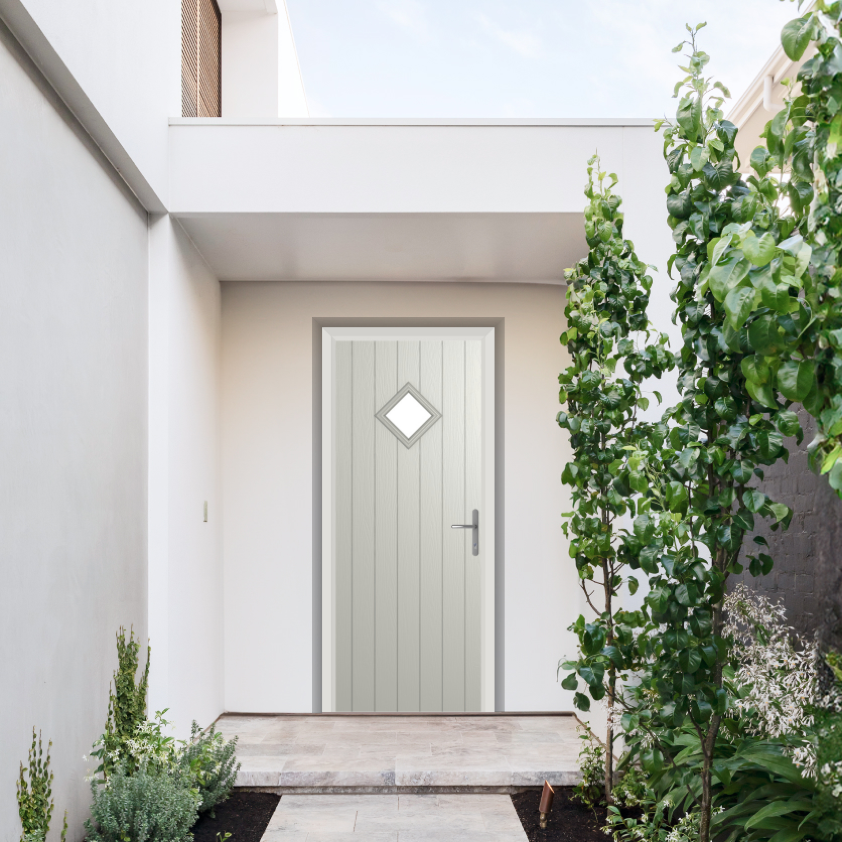 Comp Door Cornwall Composite Door In Agate Grey Large
                        Image