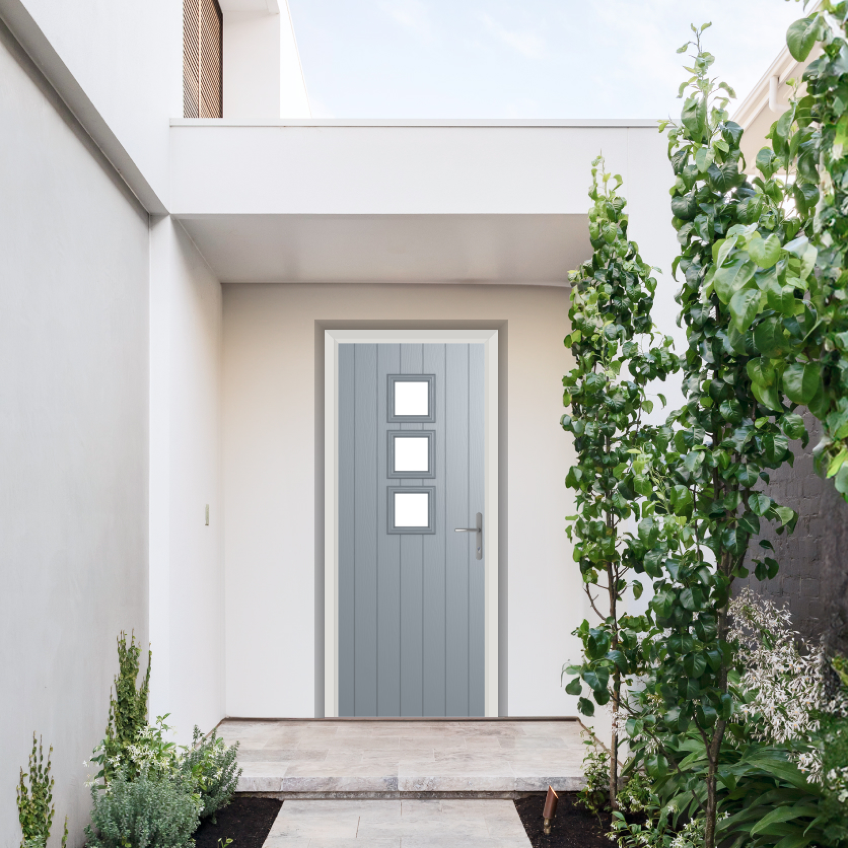 Comp Door Montrose Composite Door In French Grey Large
                        Image
