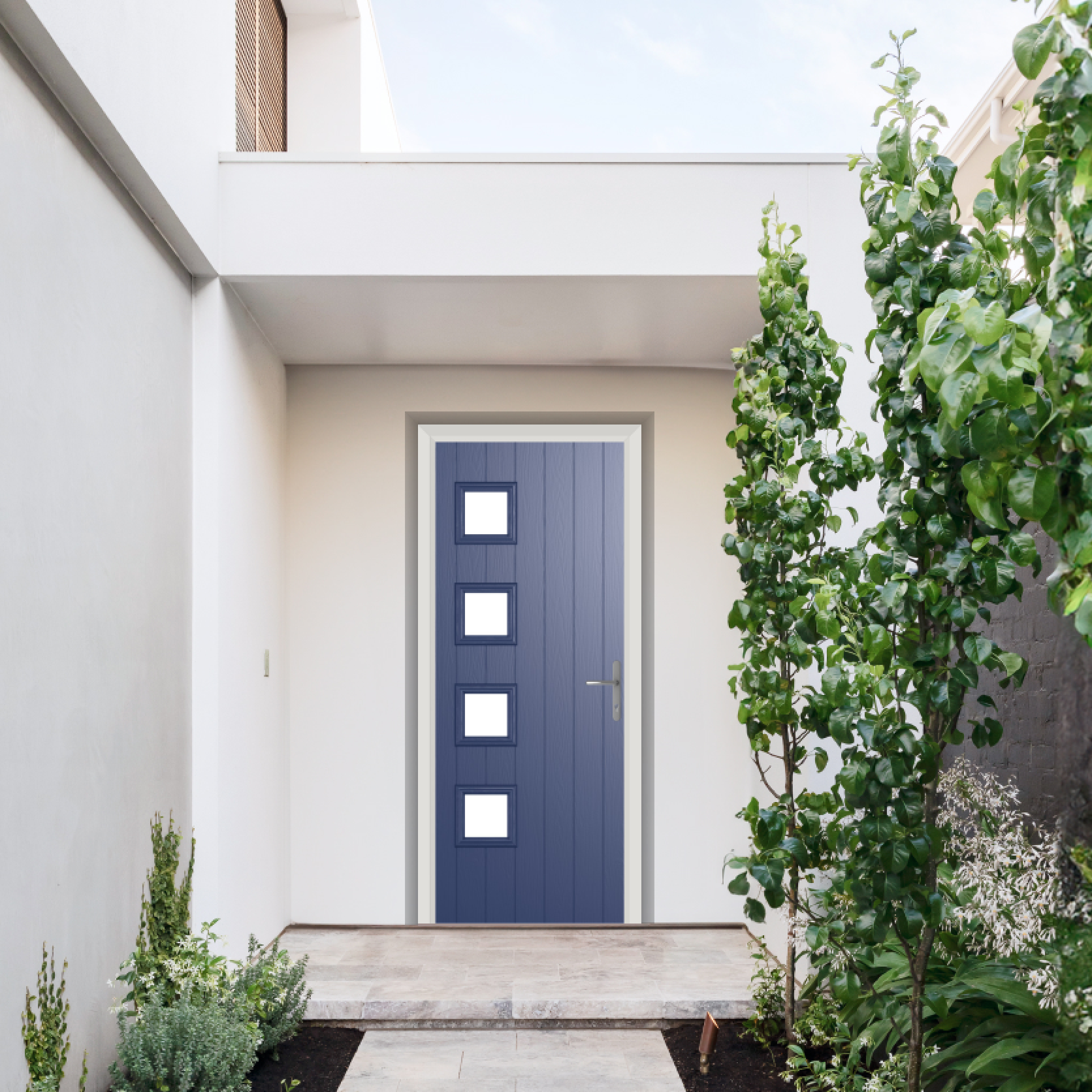 Comp Door Sussex Composite Door In Blue Large
                        Image
