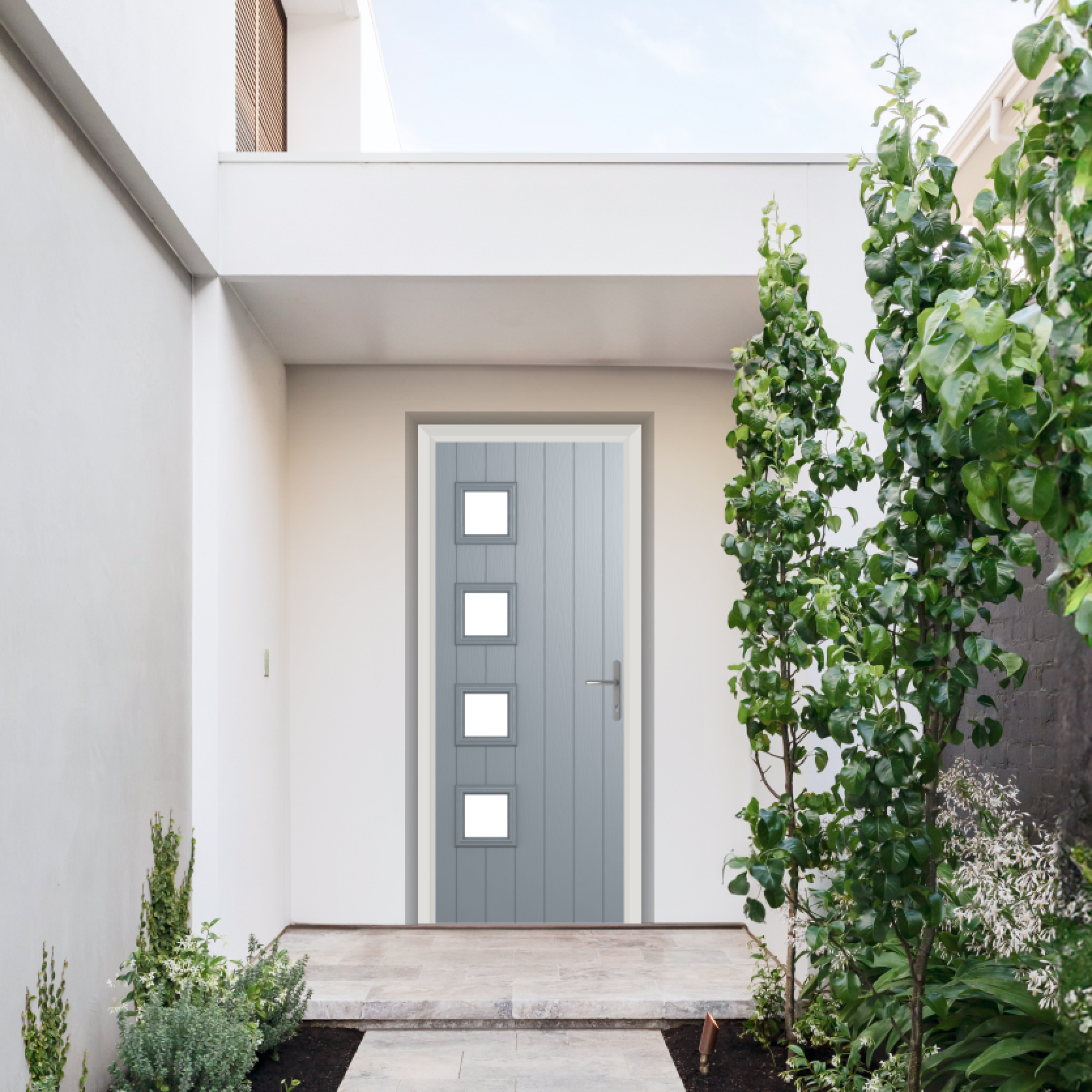 Comp Door Sussex Composite Door In French Grey Large
                        Image