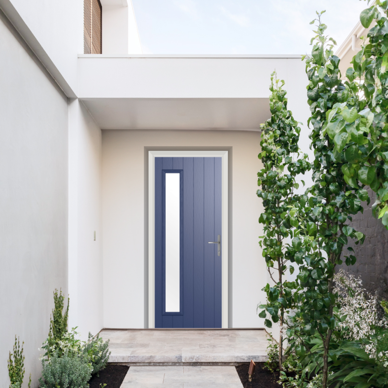 Comp Door Sutherland Composite Door In Blue Image
