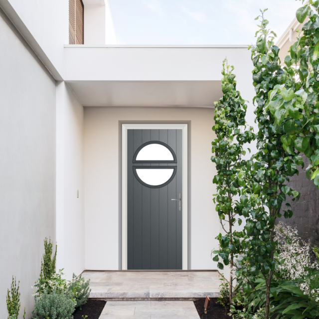 Comp Door Kent Composite Door In Anthracite Grey Thumbnail