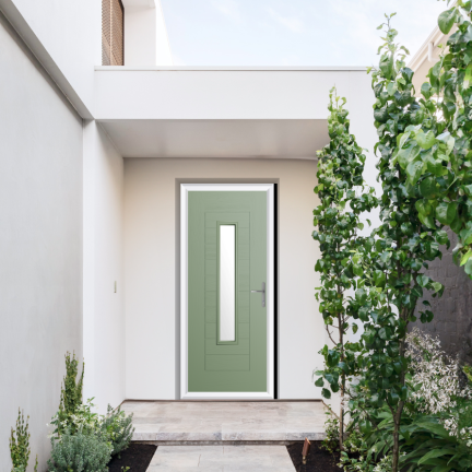 Comp Door Bedford Composite Door In Chartwell Green