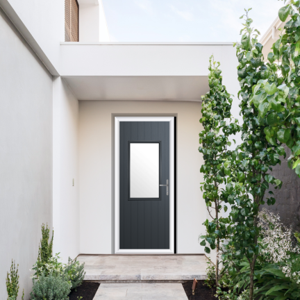 Comp Door Clifton Composite Door In Slate Grey