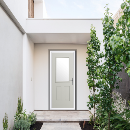 Comp Door Buxton Composite Door In Foiled White