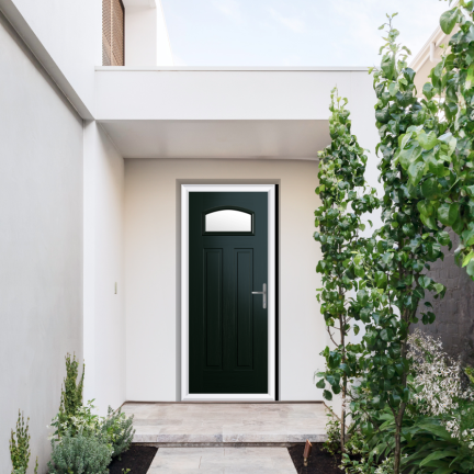 Comp Door Harlington Composite Door In Green