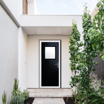 Comp Door Axwell Composite Door In Black