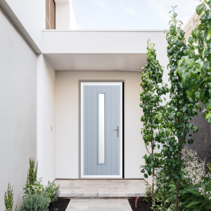 Comp Door Rutland Composite Door In Duck Egg Blue