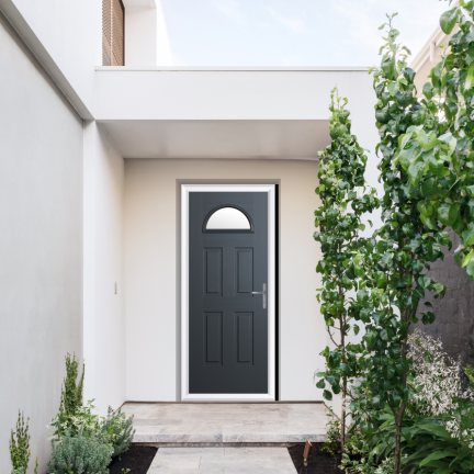 Comp Door Winslow 1 Composite Door In Slate Grey