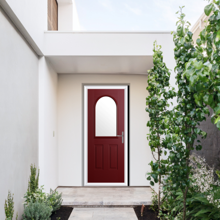 Comp Door Grafton Composite Door In Red