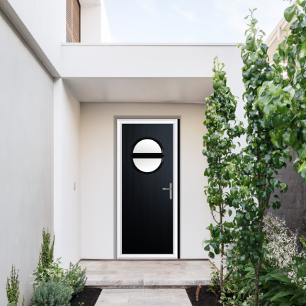 Comp Door Kent Composite Door In Black