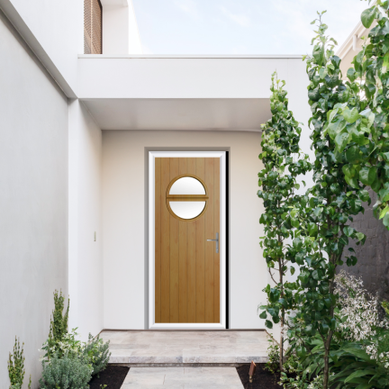 Comp Door Kent Composite Door In Irish Oak