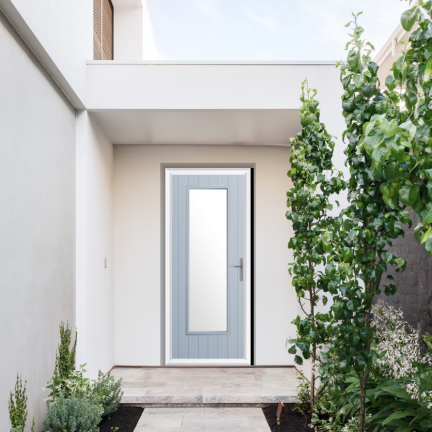 Comp Door Hatton Composite Door In Duck Egg Blue