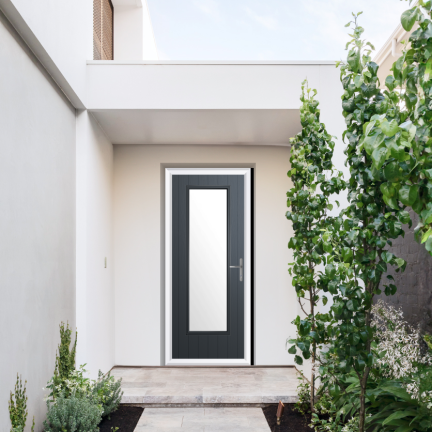 Comp Door Hatton Composite Door In Slate Grey