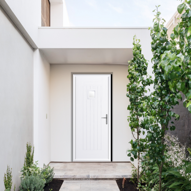 Comp Door Monmouth Composite Door In White Thumbnail