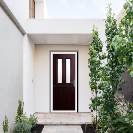 Comp Door Whitmore Composite Stable Door In Rosewood