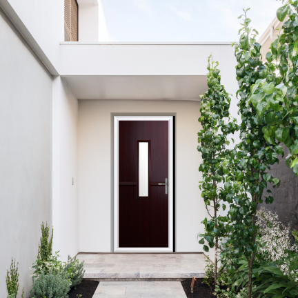 Comp Door Mowbray Composite Stable Door In Rosewood