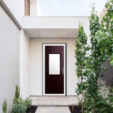 Comp Door Clifton Composite Stable Door In Rosewood