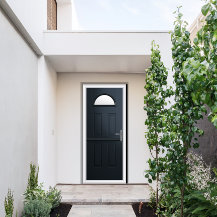 Comp Door Winslow 1 Composite Stable Door In Anthracite Grey