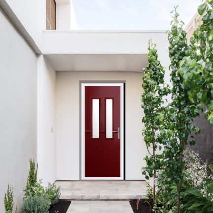 Comp Door Wellington Composite Stable Door In Red