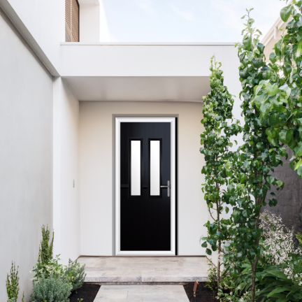 Comp Door Wellington Composite Stable Door In Schwarzbraun