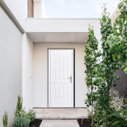 Comp Door Whitmore Solid Composite Stable Door In White