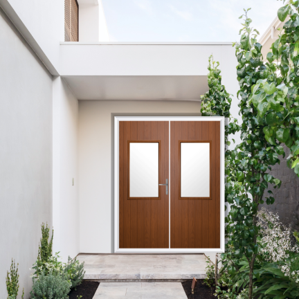 Comp Door Clifton Composite French Door In Oak