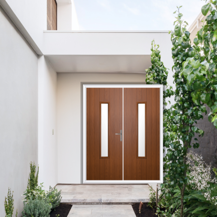Comp Door Abercorn Composite French Door In Oak