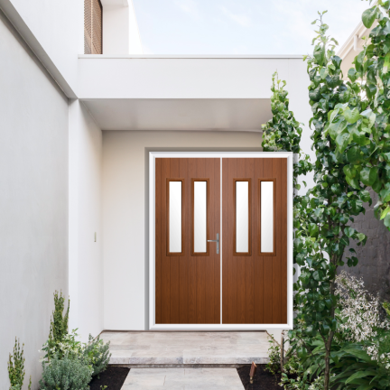 Comp Door Wellington Composite French Door In Oak