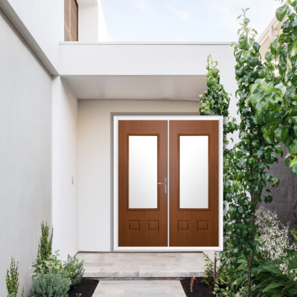Comp Door Walcot Composite French Door In Oak