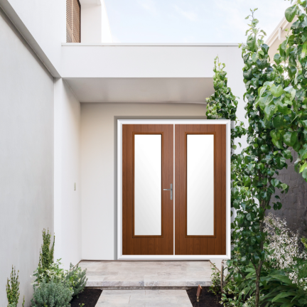 Comp Door Hatton Composite French Door In Oak