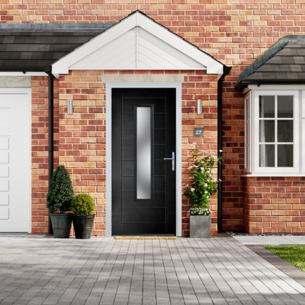 Door Stop Modern Long Square (87) Composite Modern Door