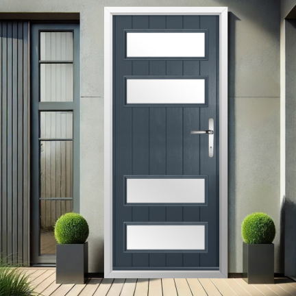 Solidor Sorrento Composite Contemporary Door