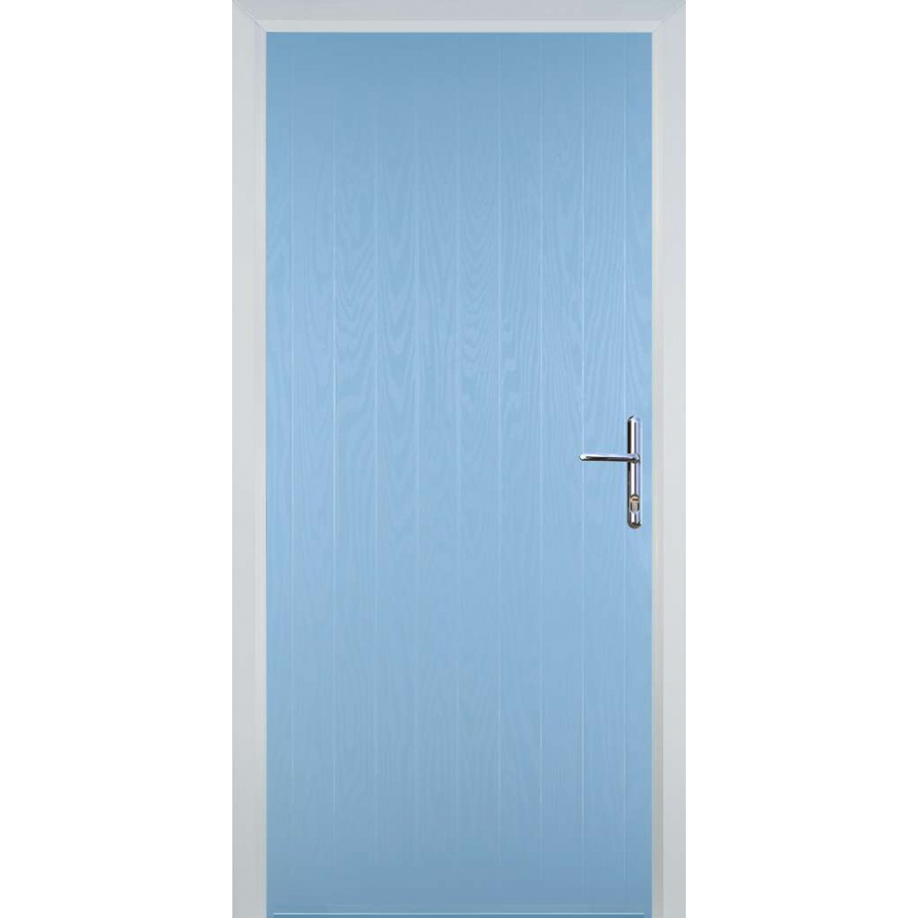 Door Stop Cottage (R) Composite Cottage Door In Duck Egg Blue Image