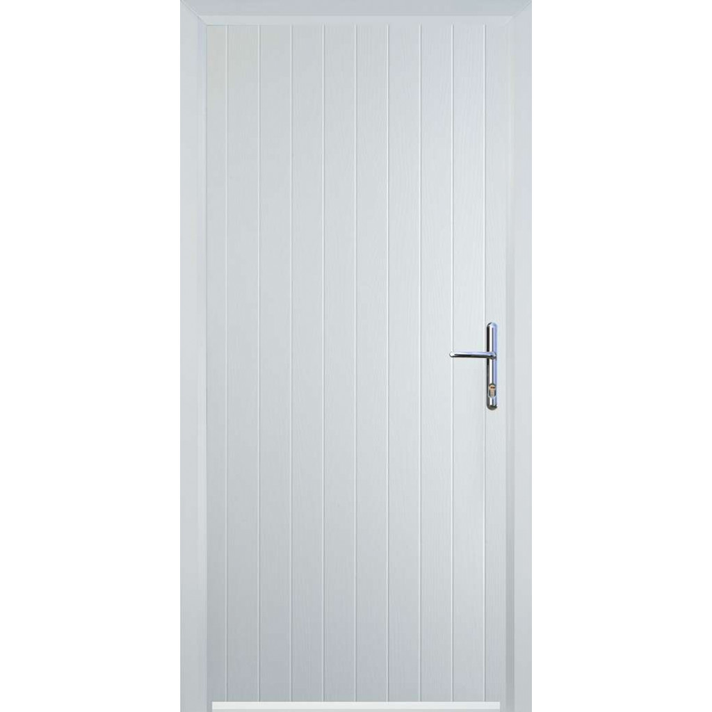 Door Stop Cottage (R) Composite Cottage Door In White Image