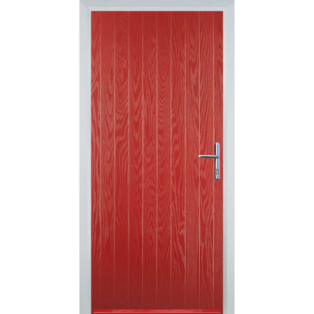 Door Stop Cottage (R) Composite Cottage Door In Red Image